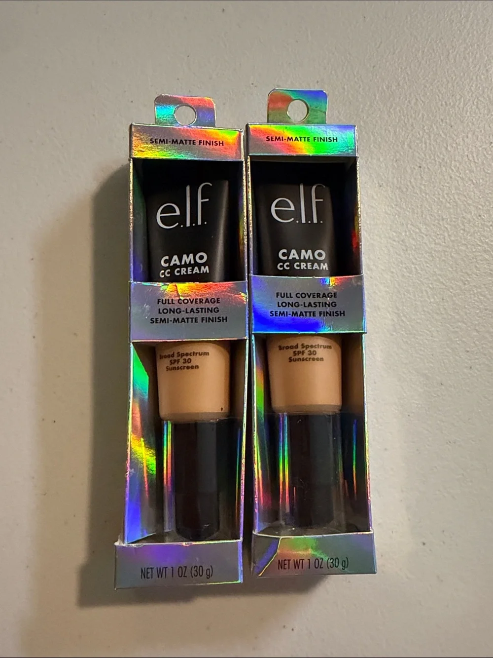 ELF Camo CC Cream SPF 30 - Light/Medium Beige (2 Pack)